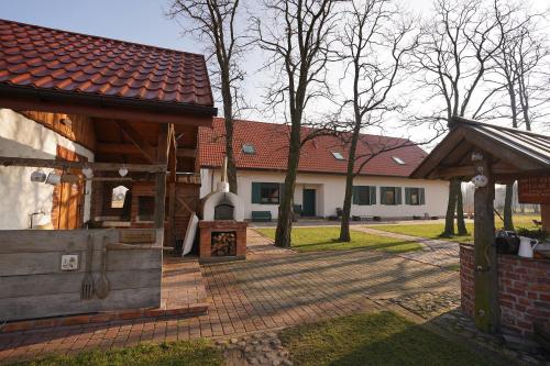 Budova, kde se bed and breakfast nachází