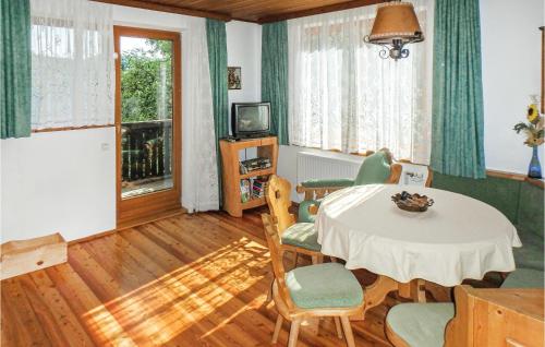 TV/trung tâm giải trí tại Ferienwohnung Klein St Paul