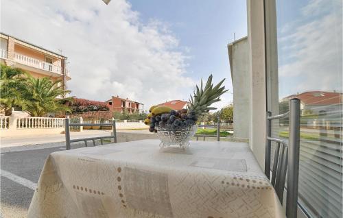 Balkón nebo terasa v ubytování 1 Bedroom Amazing Apartment In Biograd