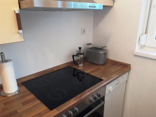 Η κουζίνα ή μικρή κουζίνα στο Cozy Messe Apartment
