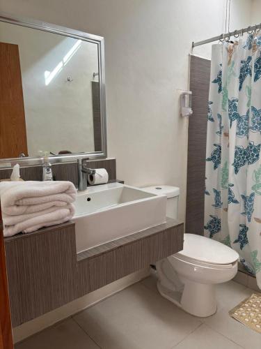 Ένα μπάνιο στο Hotel Villa Escondida Campeche