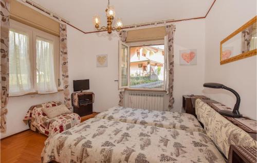 Posteľ alebo postele v izbe v ubytovaní Nice Apartment In Chatillon With Wifi