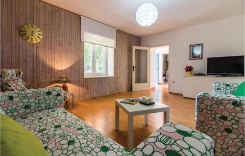 TV a/nebo společenská místnost v ubytování Two-Bedroom Holiday Home In Banjole