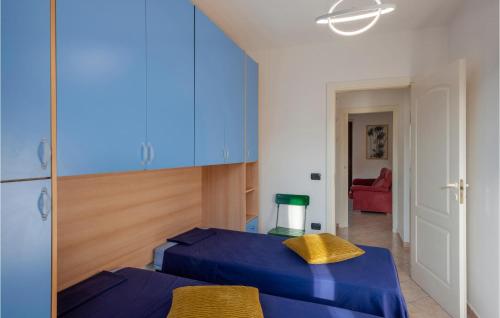 Ένα ή περισσότερα κρεβάτια σε δωμάτιο στο Lovely Apartment In San Costanzo