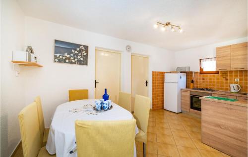 Kuchyň nebo kuchyňský kout v ubytování Apartment Vir Iii
