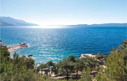 a view of a large body of water at Apartment Mimice With Sea View 382 in Mimice