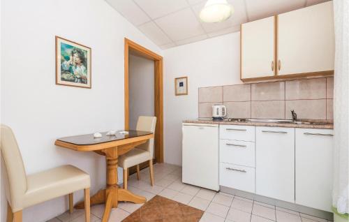 Kuchyňa alebo kuchynka v ubytovaní 1 Bedroom Nice Apartment In Dinjiska