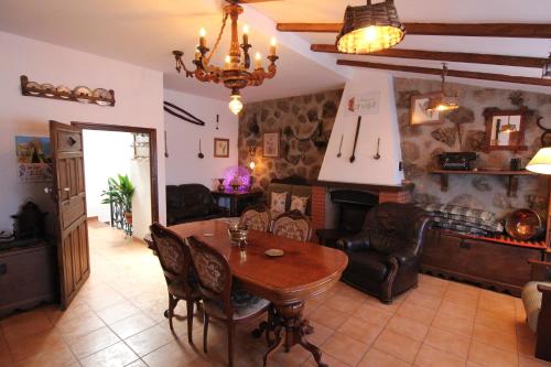 A seating area at Casa Palacio Carvajal