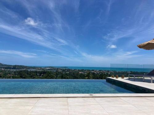 Πισίνα στο ή κοντά στο Dreams, panoramic seaview villa, 2 pools