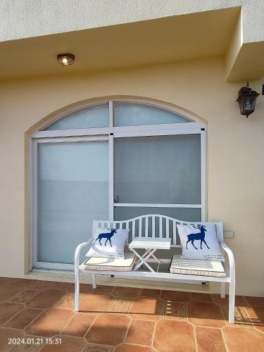 Μπαλκόνι ή βεράντα στο 墾丁聽幸福民宿 Kenting Hear Happiness B&B