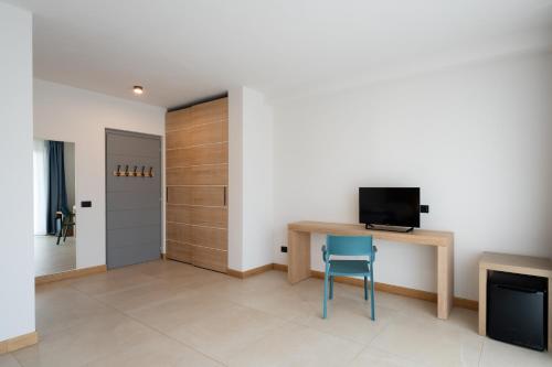 Μια τηλεόραση ή/και κέντρο ψυχαγωγίας στο Hotel Delfino