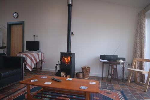 A television and/or entertainment center at The Old Village Shop 