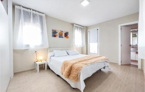 Ένα ή περισσότερα κρεβάτια σε δωμάτιο στο Duplex Con Padel En Panorámica