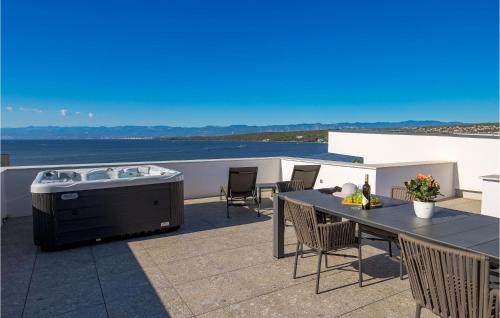 Awesome Apartment In Malinska With House Sea View