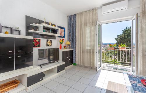 Beach Front Apartment In Krk With House Sea View