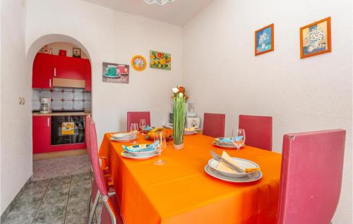 Beach Front Apartment In Krk With House Sea View