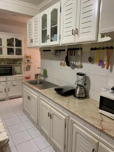 Η κουζίνα ή μικρή κουζίνα στο Appartement familial
