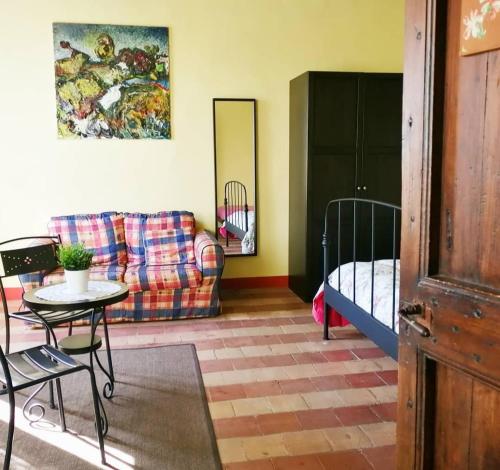 Гостиная зона в B&B La Casa Vecchia