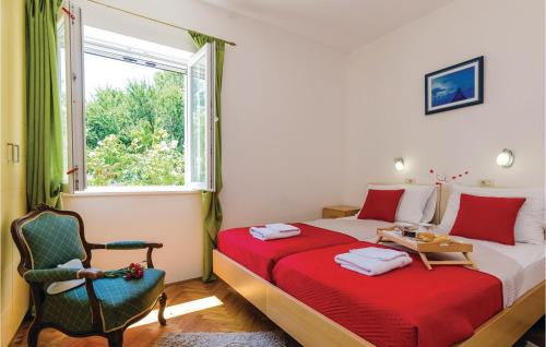 Posteľ alebo postele v izbe v ubytovaní One-Bedroom Apartment Bosanka 08
