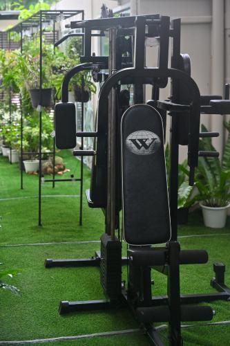 Fitness centrum a/nebo fitness zařízení v ubytování Sivana Place Phuket