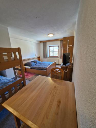 Postel nebo postele na pokoji v ubytování Haus Traube