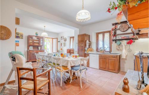 Kuchyň nebo kuchyňský kout v ubytování Casa Tomeoni