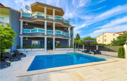 Amazing Apartment In Kastel Stafilic With Sauna