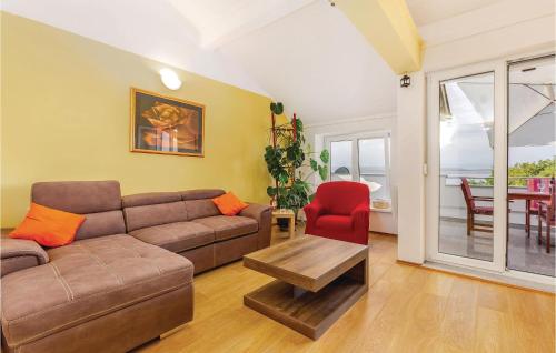 Stunning Apartment In Dramalj With House Sea View