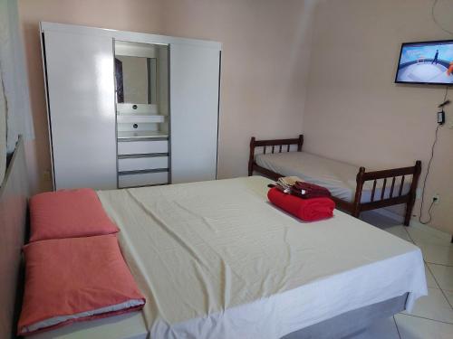 Katil atau katil-katil dalam bilik di Hostel Hermanos