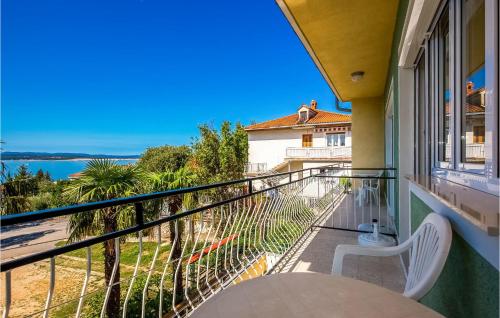 Nice Apartment In Crikvenica With House Sea View