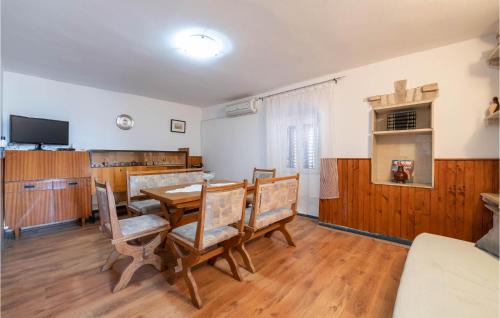 Kuchyň nebo kuchyňský kout v ubytování Pet Friendly Home In Peruski With Wifi