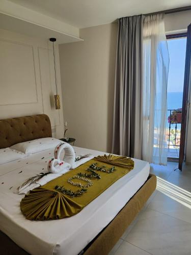 Cama o camas de una habitación en Dimora Guidi Tordini