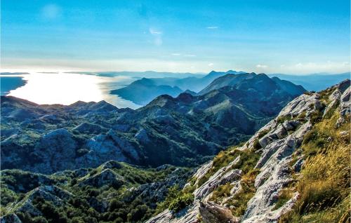a view from the top of a mountain at Gorgeous Home In Zagvozd With Wifi in Zagvozd