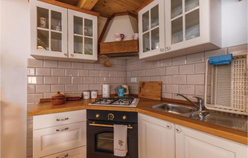 Una cocina o cocineta en Amazing Home In Lubenice With Wifi