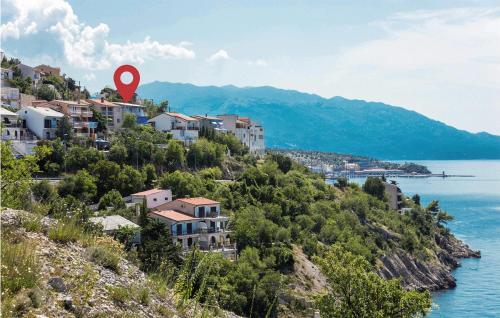 Beautiful Apartment In Senj With House Sea View