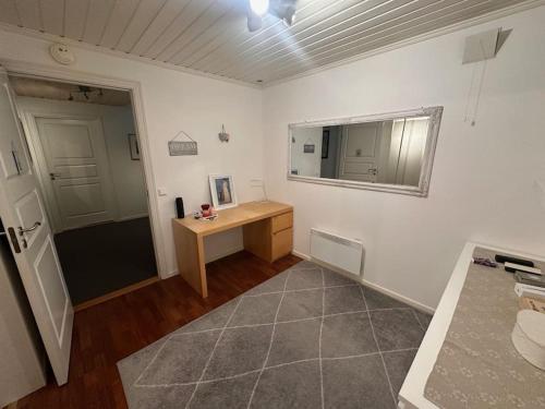 Koupelna v ubytování Stor enebolig Trondheim syd