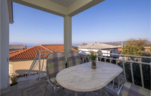 Gorgeous Apartment In Novi Vinodolski With Wifi