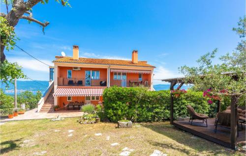 Nice Home In Risika With House Sea View