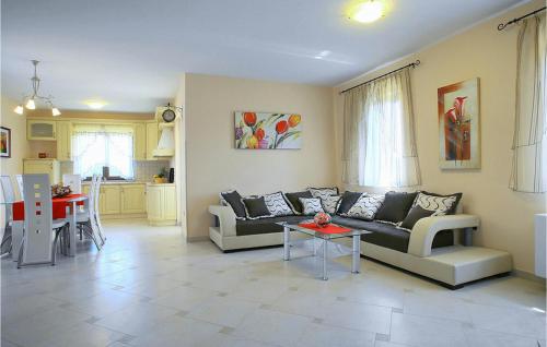 Χώρος καθιστικού στο Villa Dora