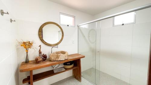 Et badeværelse på Chale Teiu