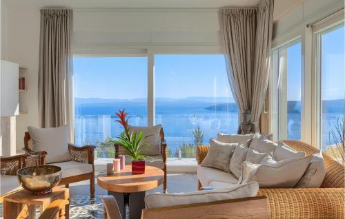 Naturlandskabet i nærheden af feriehuset