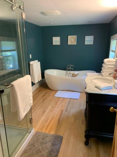 Koupelna v ubytování Venture in Adventure!