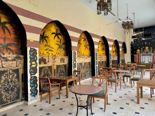 Restaurace v ubytování Hotel Sheherazade Luxor