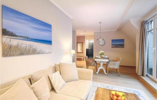 Χώρος καθιστικού στο Baltischer Hof Apartment 60
