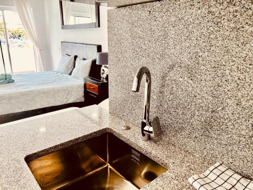 Marina view studio in Lagos town center sea view