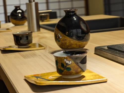 金沢市にある金澤町家 貸切古民家 東風の壺と杯の集合