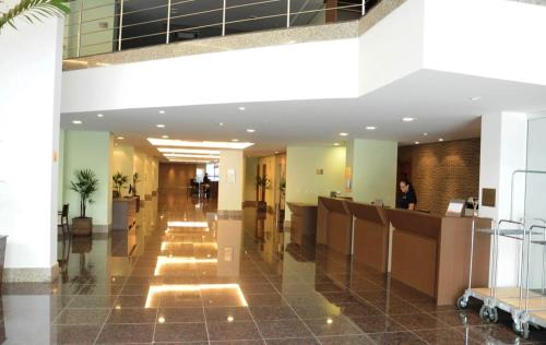 Ο χώρος του λόμπι ή της ρεσεψιόν στο Flat Intercity Hotel