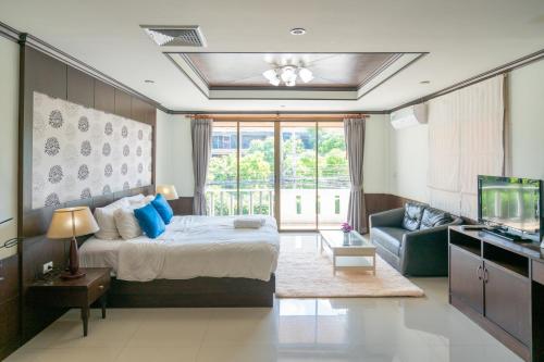 Katil atau katil-katil dalam bilik di The Panwa Guesthouse, Phuket