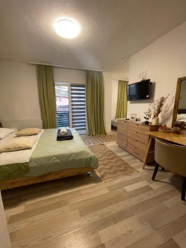 Μια τηλεόραση ή/και κέντρο ψυχαγωγίας στο Motel Liberta