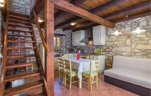 Posezení v ubytování One-Bedroom Holiday Home In Labin
